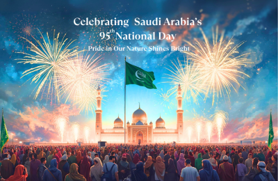 Celebrating Saudi Arabia’s 95th National Day Pride in Our Nature Shines Bright